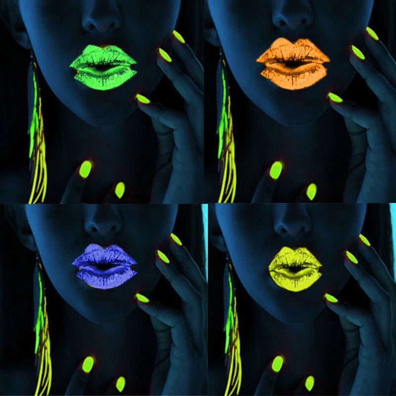 OEM Fluorescent Lipstick for Night KTV Diba Live Performance Glow Lipstick Makeup
