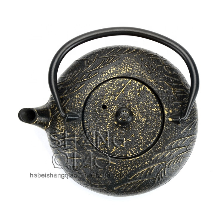 Чайный набор из чугуна в античном стиле, 0.8 л