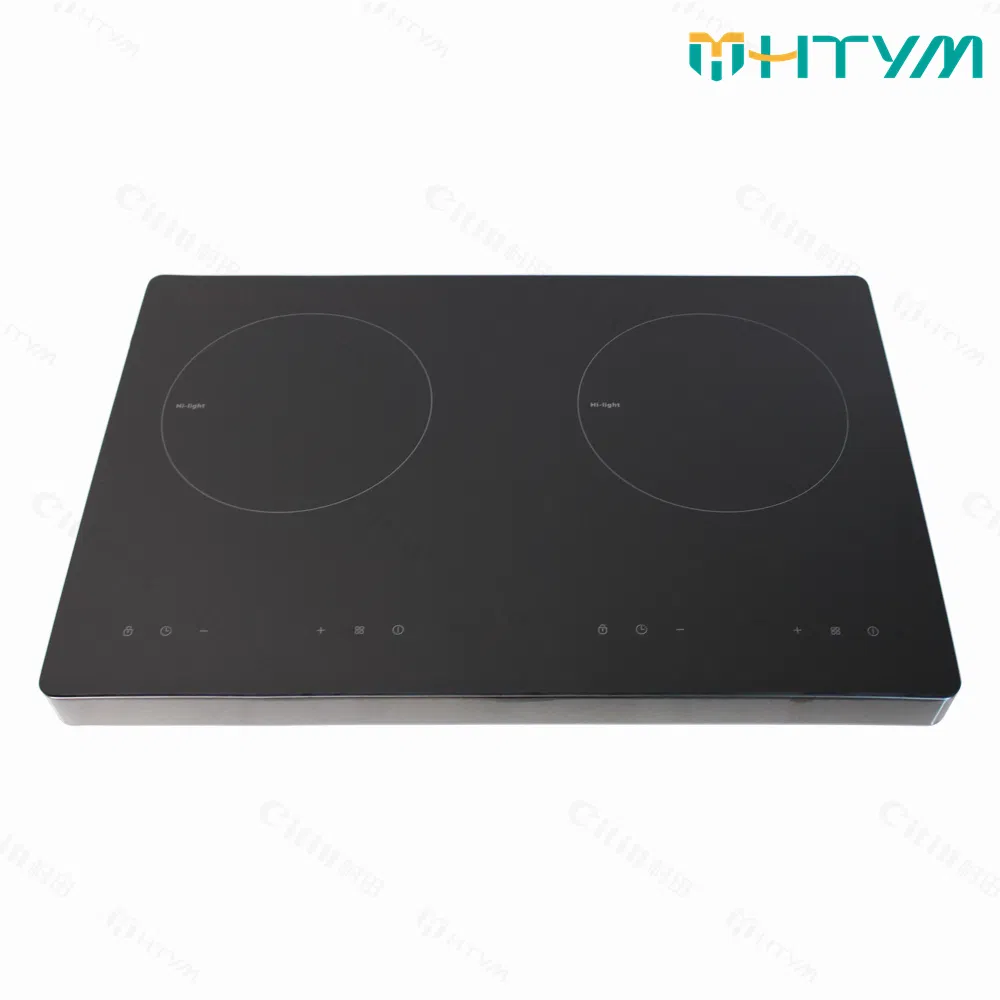 Sensor Touch Electric Double Ceramic Hob with High Power Capacity