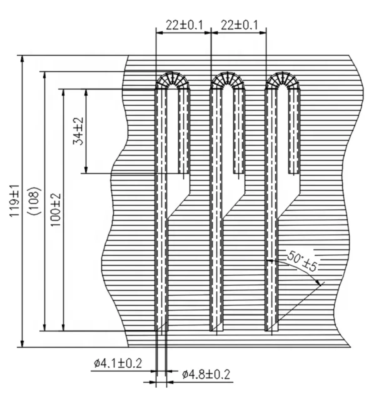 Disposable Party Supplies U Shape Flexible Individually Wrapped Paper Drinking Straws
