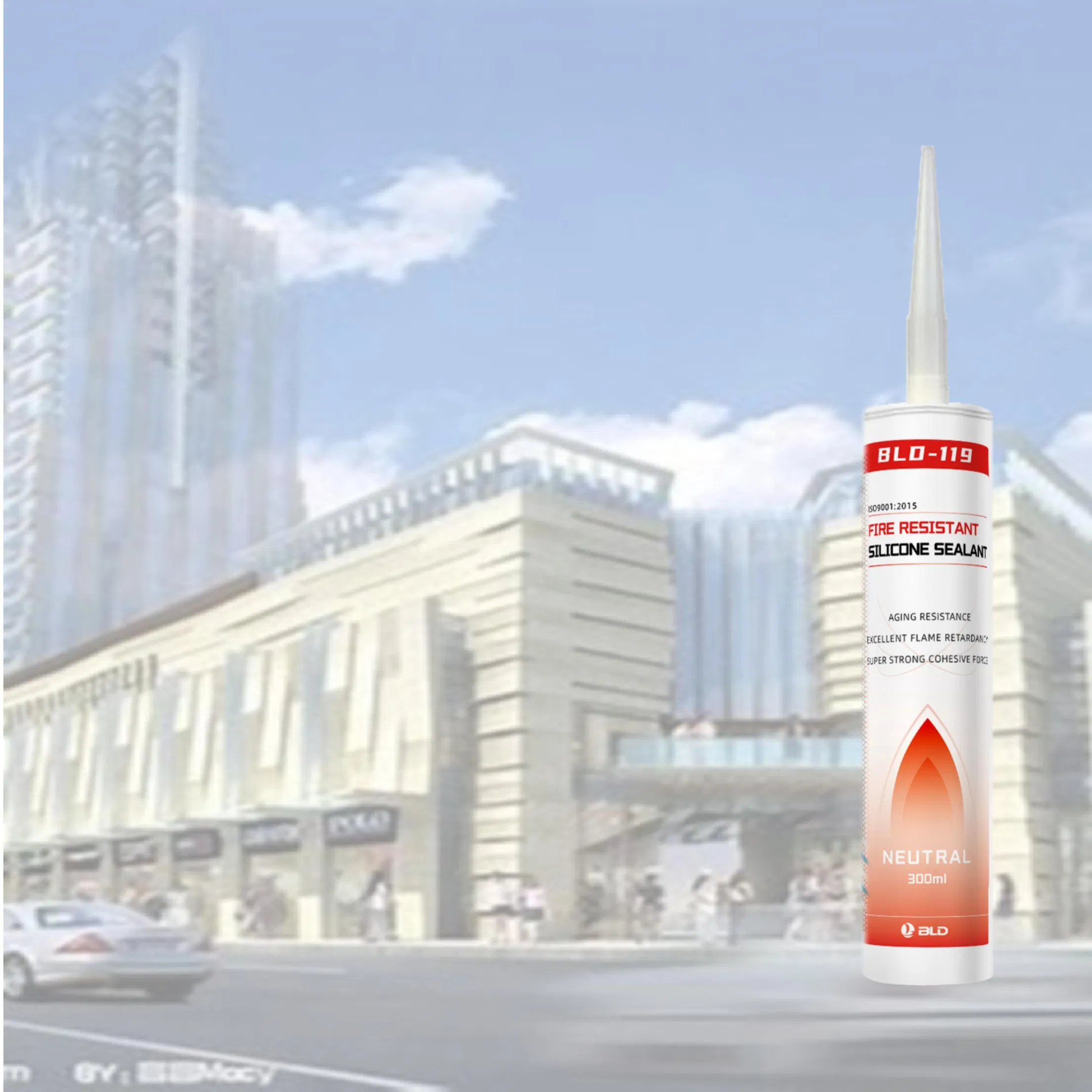 Fireproof High-Temp Temperature Silicone Sealant for Construction