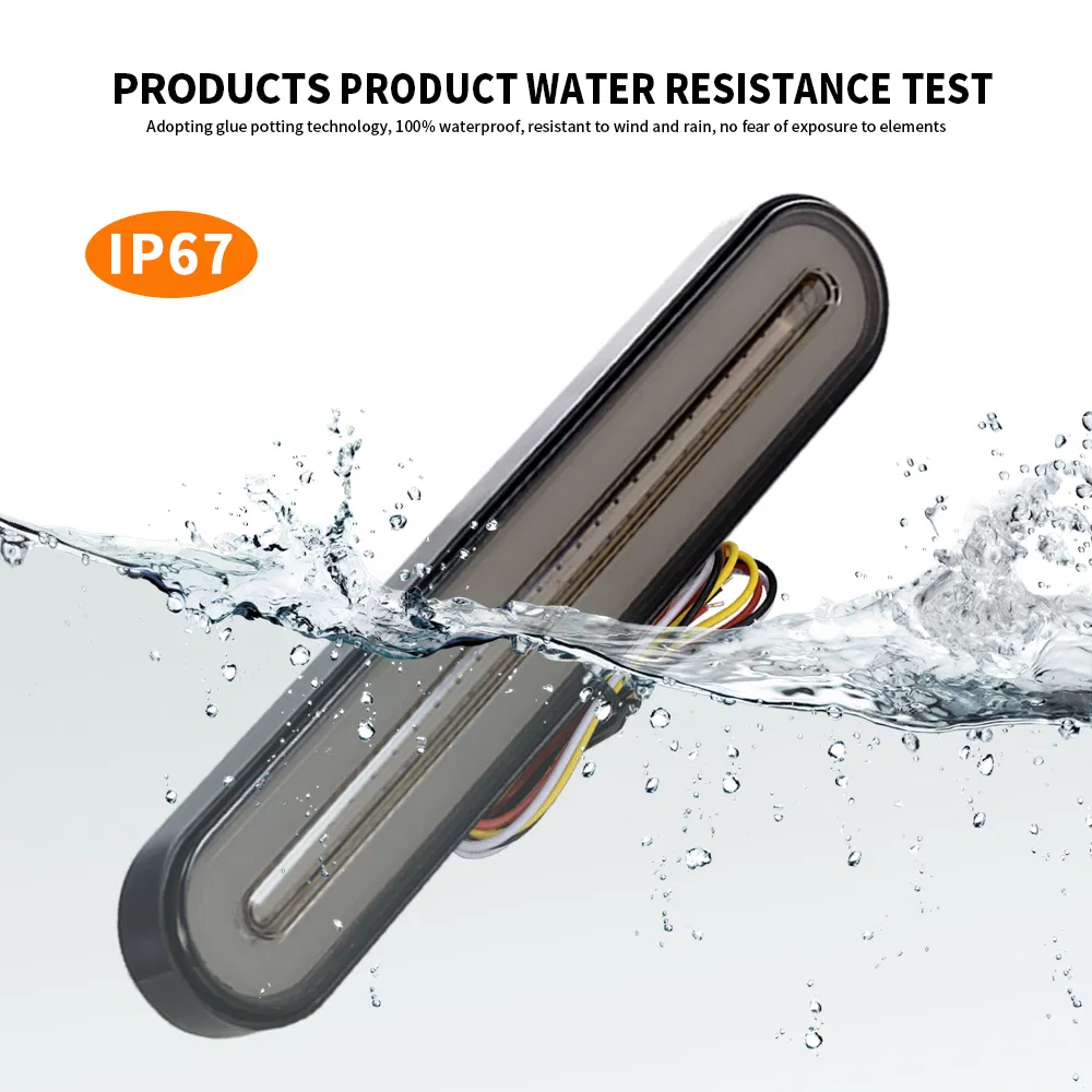 Светодиодный задний фонарь для грузовиков и прицепов 12V/24V