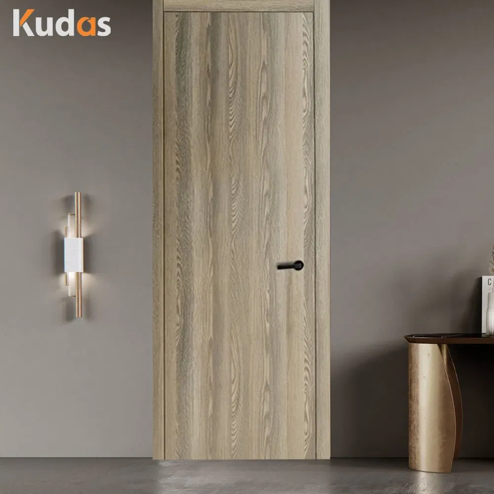 Kudas Modern Design Solid Wood Door Composite Door Interior House Solid Wood Door