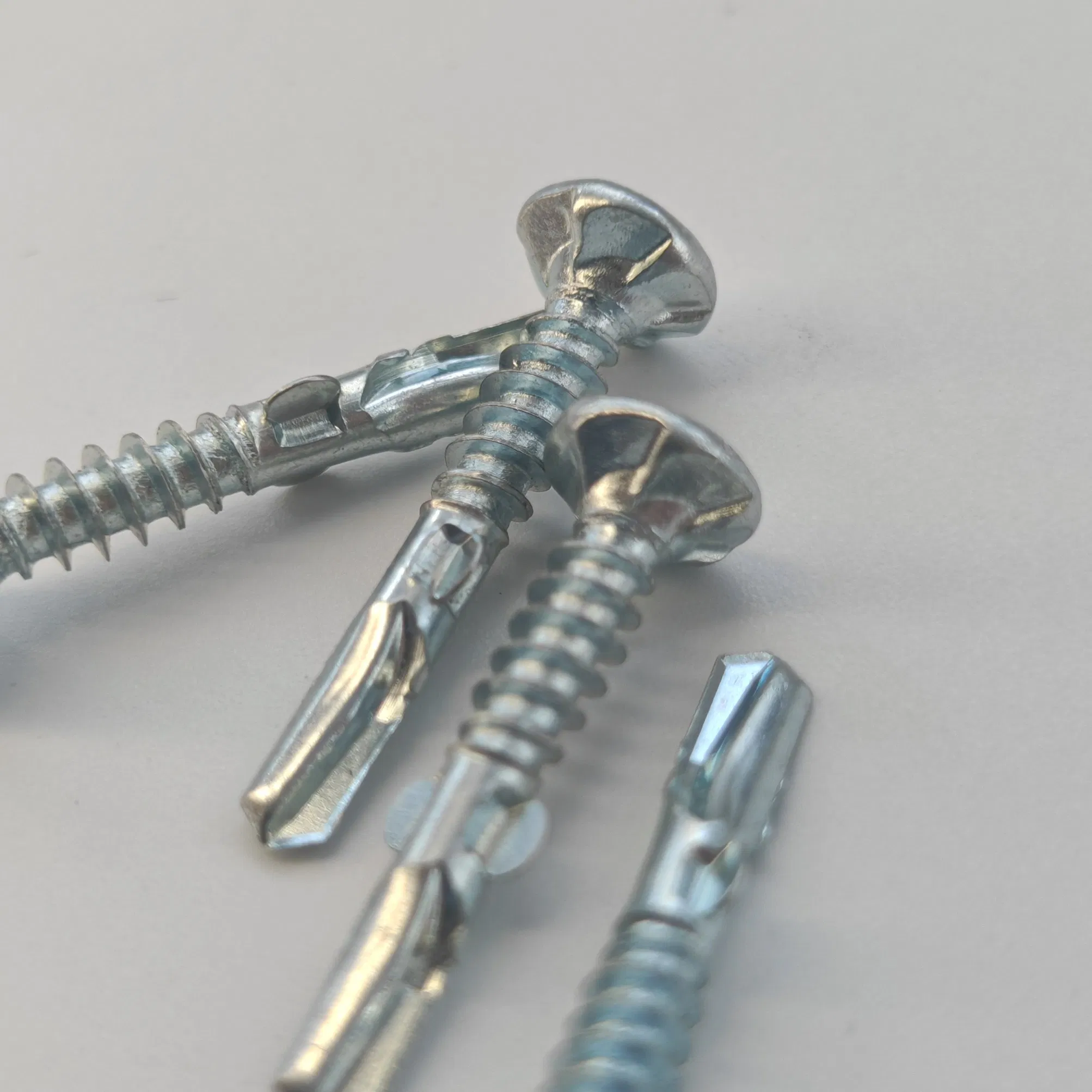 #8 X 1, #10 X 2 Roofing Screw for Use Fixing Sheet Metal to Wood and Other Steel Construction