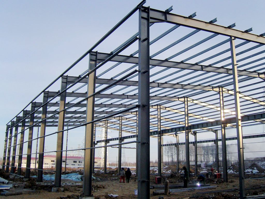 Q235/Q345b Galvanized H Beam Steel Structure Building