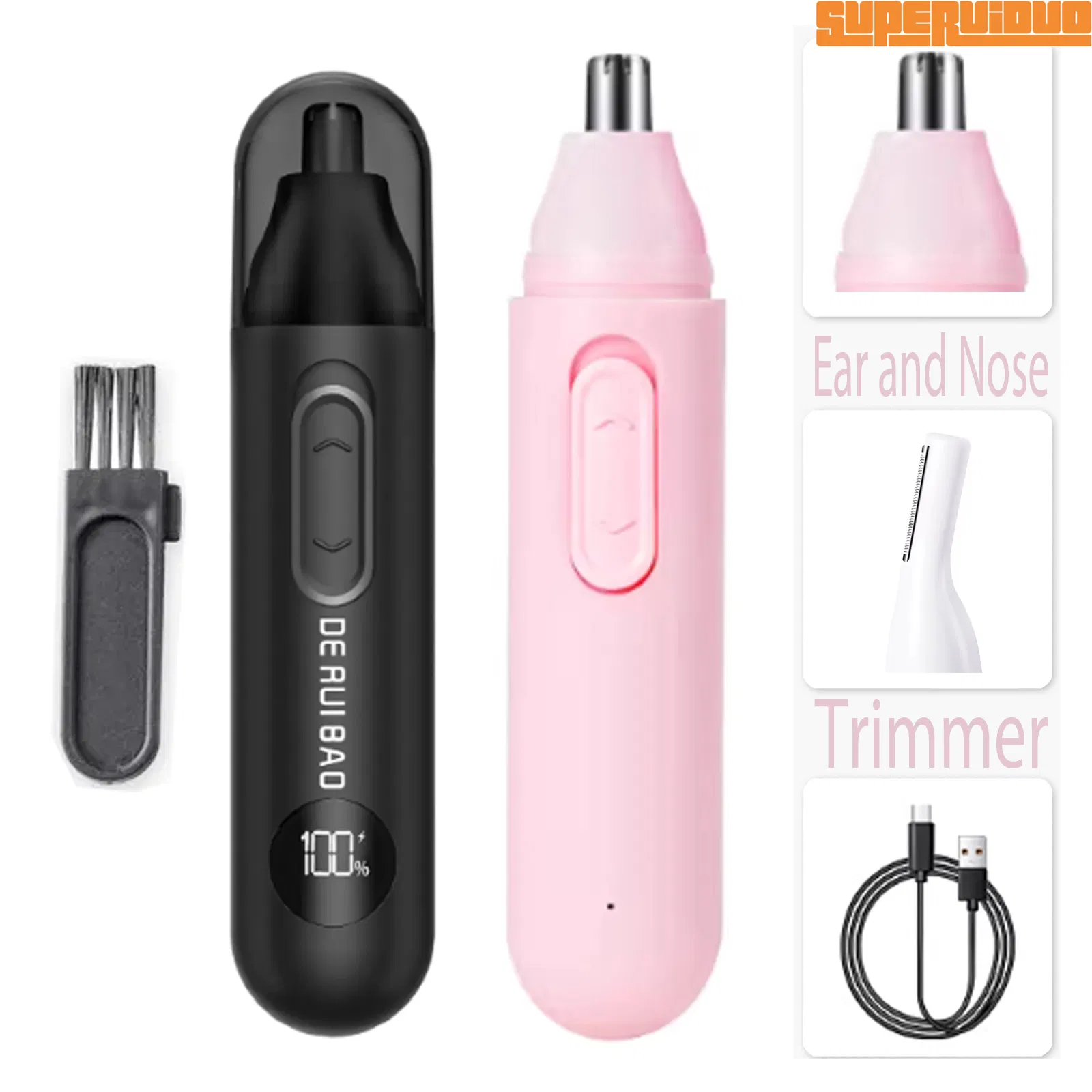 Luxury Gift Set Packaging Electric Ear and Nose Trimmer