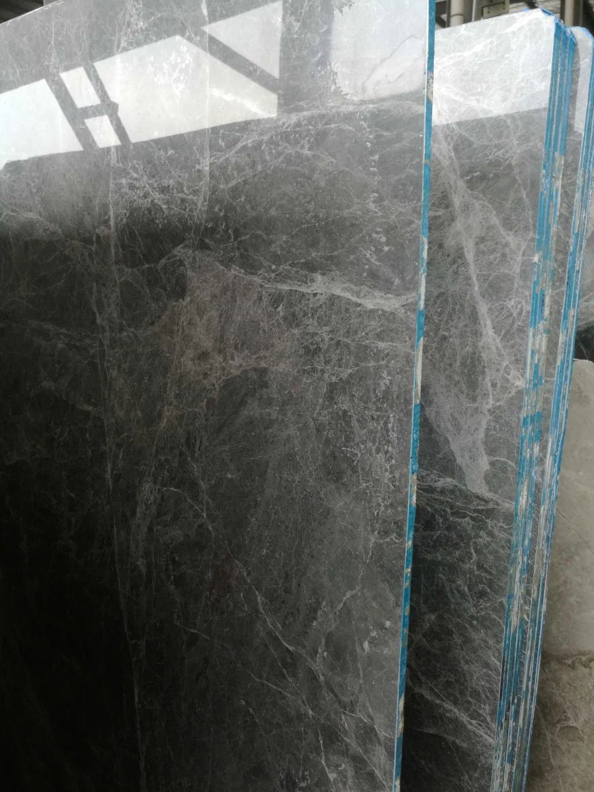 Natural Grey Marble Stone for Countertops Island Top