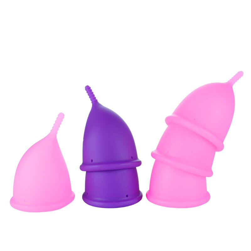 Reusable Soft Silicone Menstrual Cup for Women Eco-Friendly Period Cup for Active Lifestyles