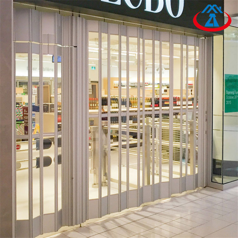Commercial Transparent Waterproof Largest Foliding Polycarbonate Door with Cheap Price