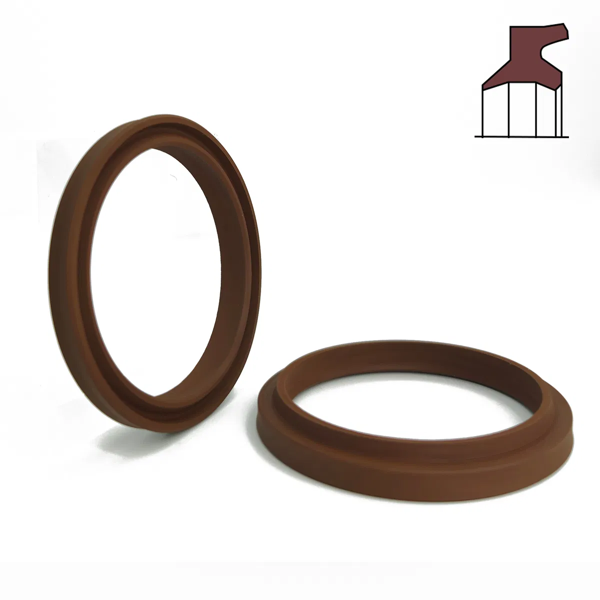 High-Performance Double Action Hydraulic Wiper Seal 839 Da22