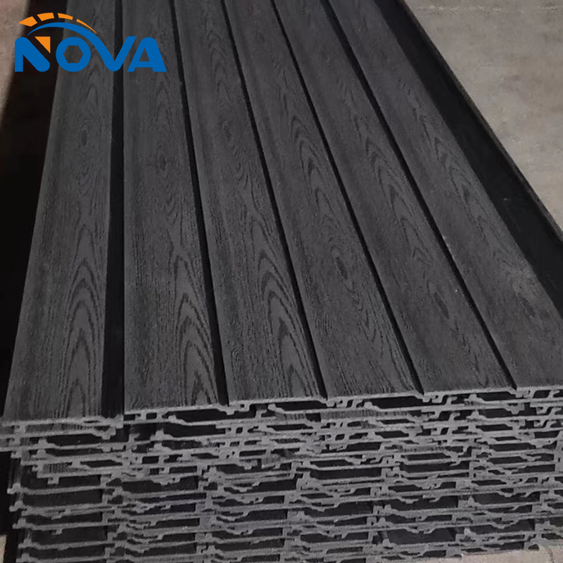 Plastic Wood Garden Engineering, Wood Plastic Hollow Great Wall Wall Panels