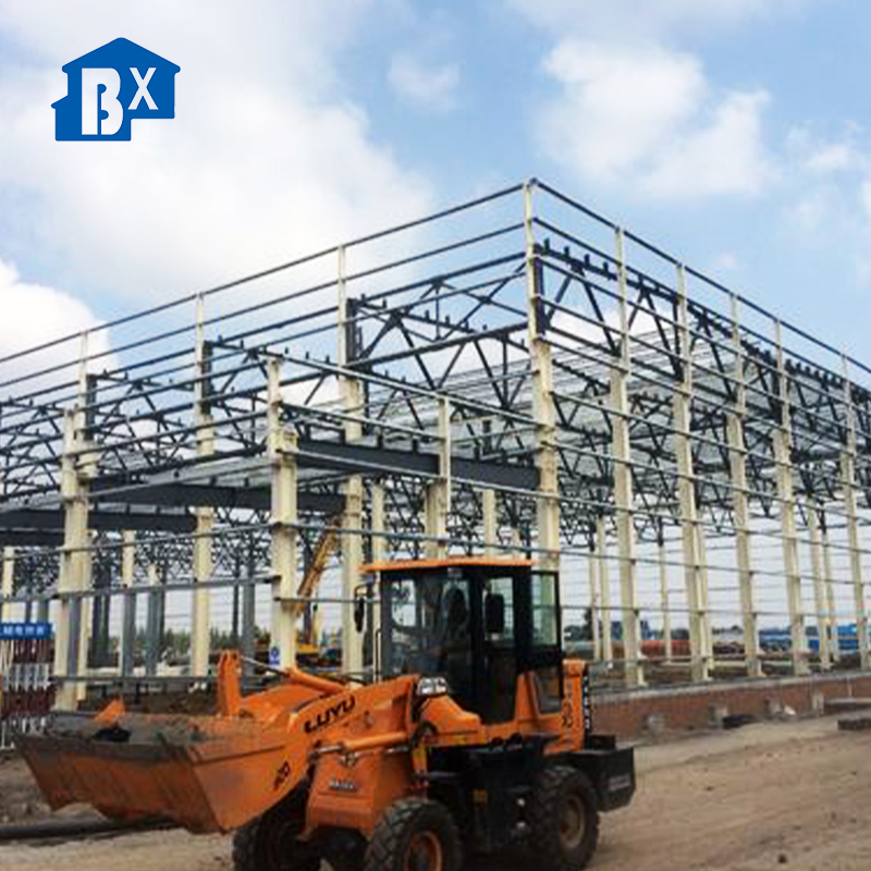 Modular Luxury Prefabricated Storage Light Steel Structure Storage Bonded Building Workshop Warehouse for Industry Prefab Steel Structure Frame Warehouse
