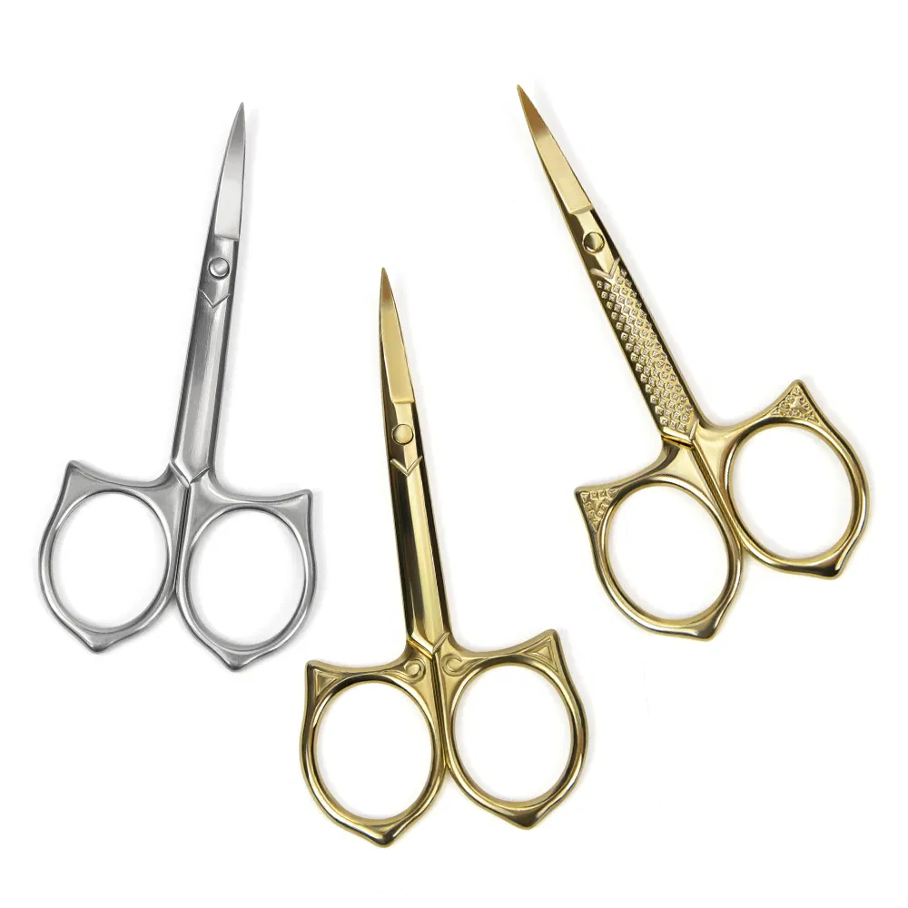 Makeup Ear Nose Eyebrow Eyelash Hair Cutting Scissor Stainless Steel Nail Beauty Barber Tailor Scissors