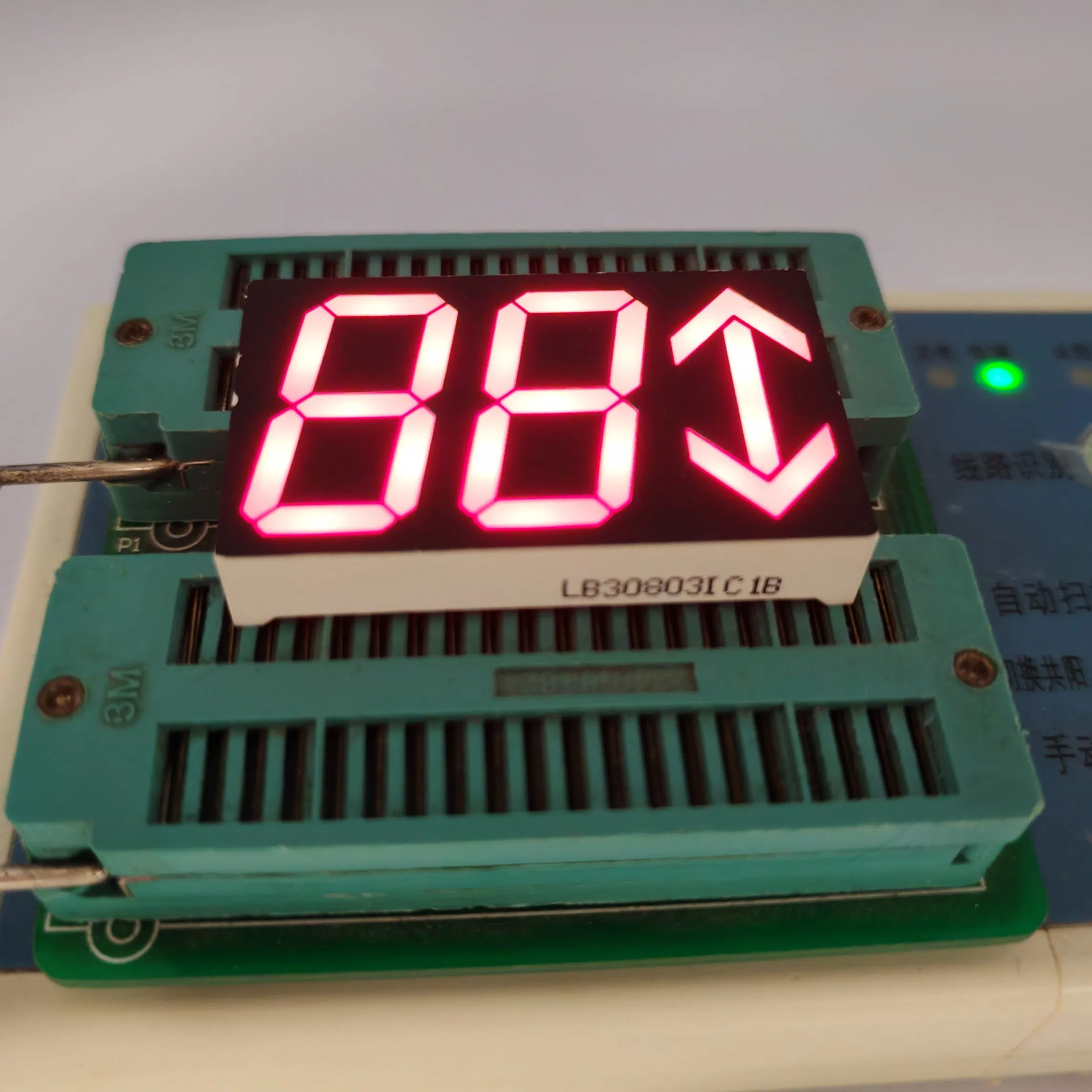High Bright Red 7 Segment + Arrow LED Display for Elevator Floor