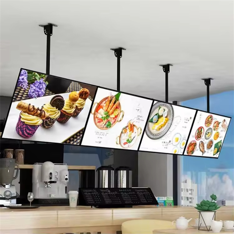 Illuminated Ultra Slim LED Floating LED Menu Board Ceiling Hanging Light Box