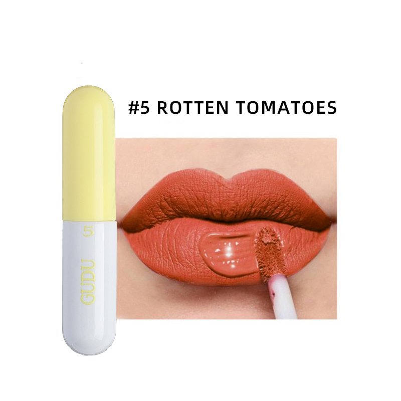 Hot-Selling Mini Capsule Is Not Easy to Fade and Moisturize Lips Small and Portable Lip Gloss
