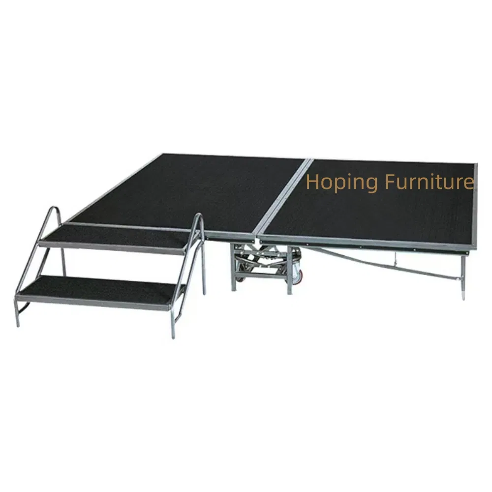 Folding Mobile Event Stages Portable Wedding Stage Stand