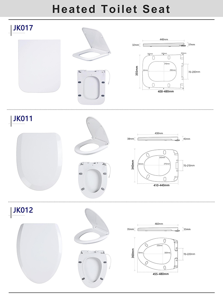 Direct Factory High Quality Modern Remote Control Warm Heating Toilet Seat Cover