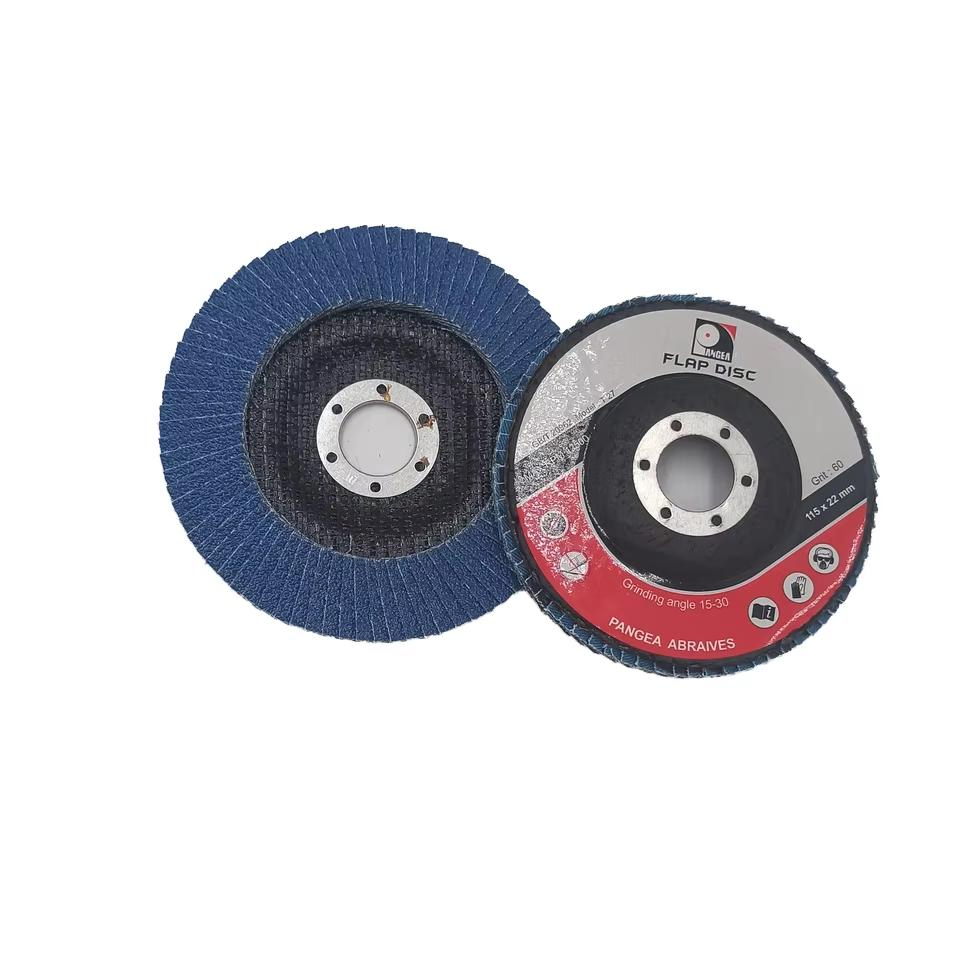 Лепестковый круг 115 мм из циркониевой абразивной ткани