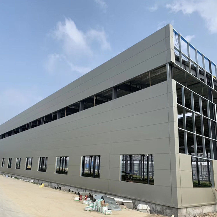 Prefabricated Steel Structure and Bolt Connection Workshop Plant with Design