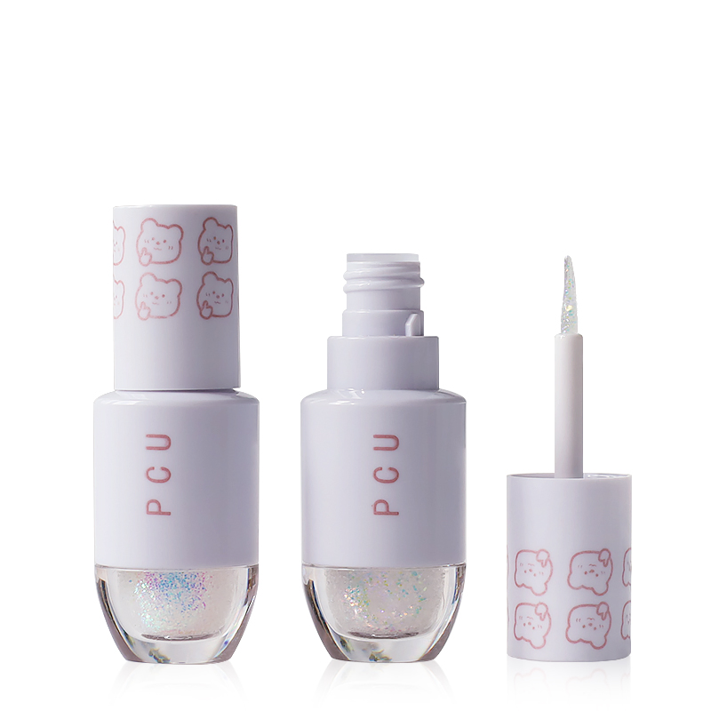 New Eye Makeup 4 Color Flashing Mini Eye Shadow Creative Design Bright Gloss Liquid Eye Shadow