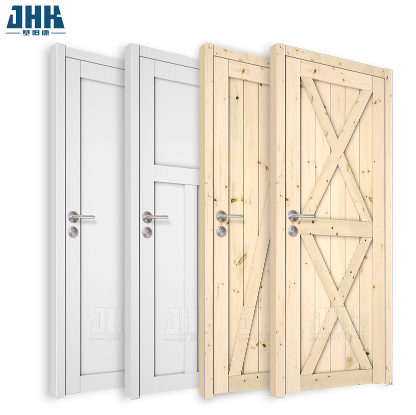 Jhk-Fashionable Designs Popular Veneer Interior Solid Wood Door