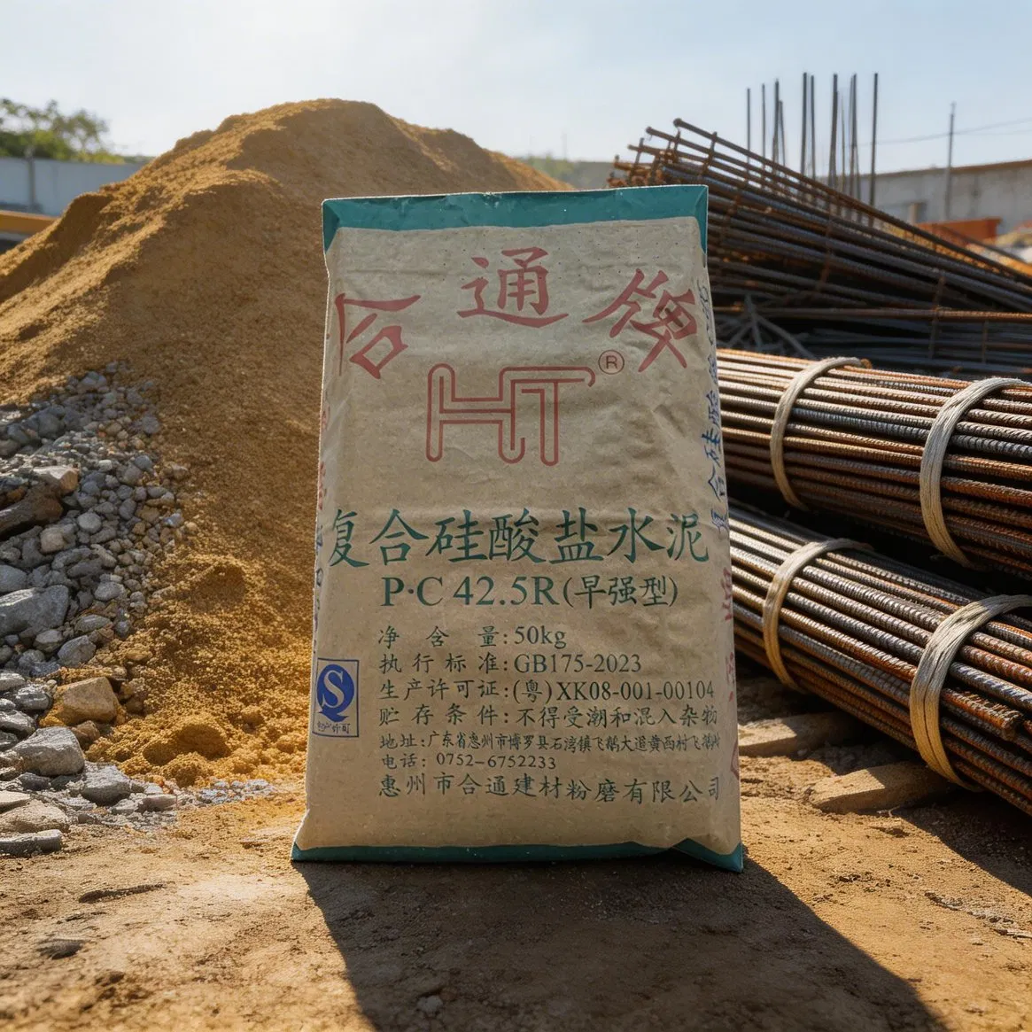 PC 42.5 Portland Cement for Concrete and Masonry Projects