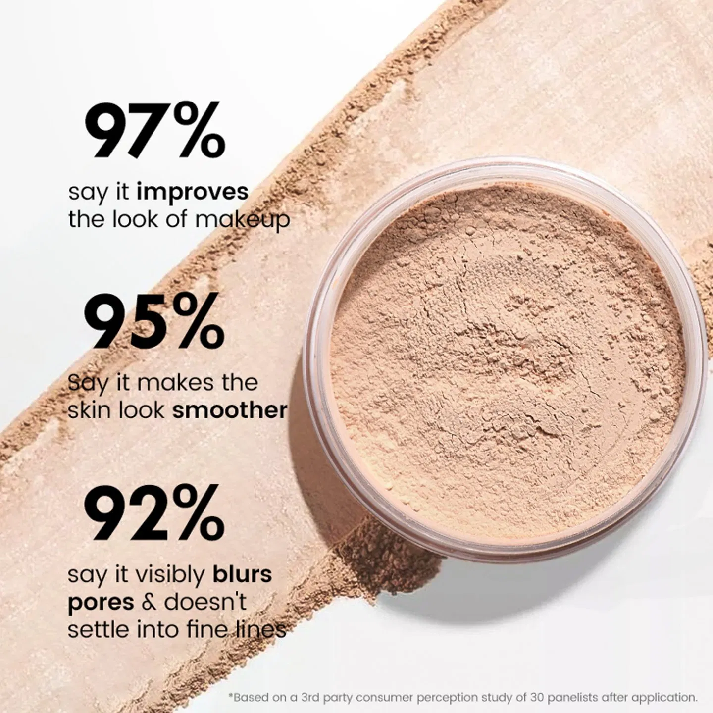 Free Samples Customer Logo Setting Powder with Mirror