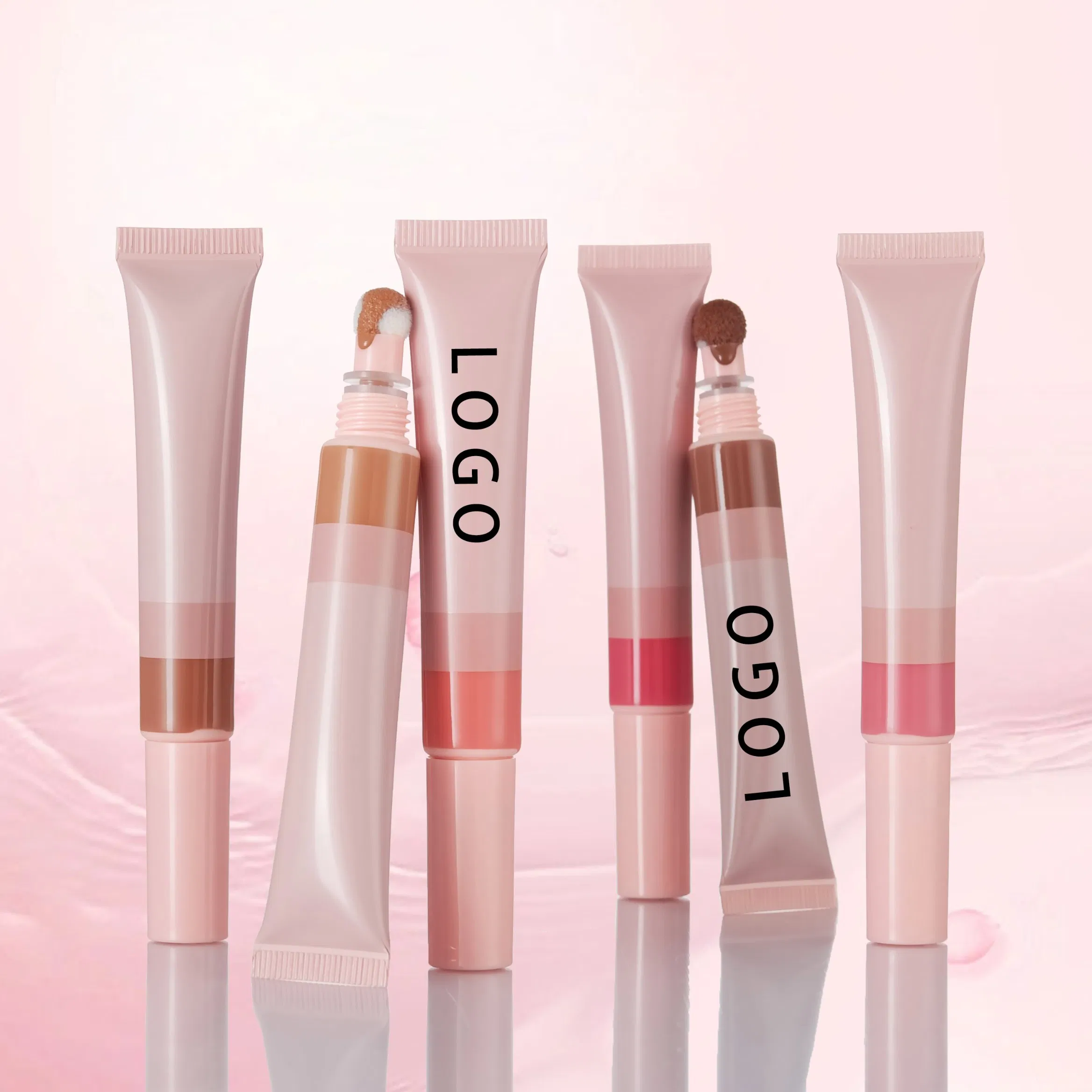 Customize Waterproof Vegan Color Changing Make up Dark Skin Face Concealer for Black Women Foundation