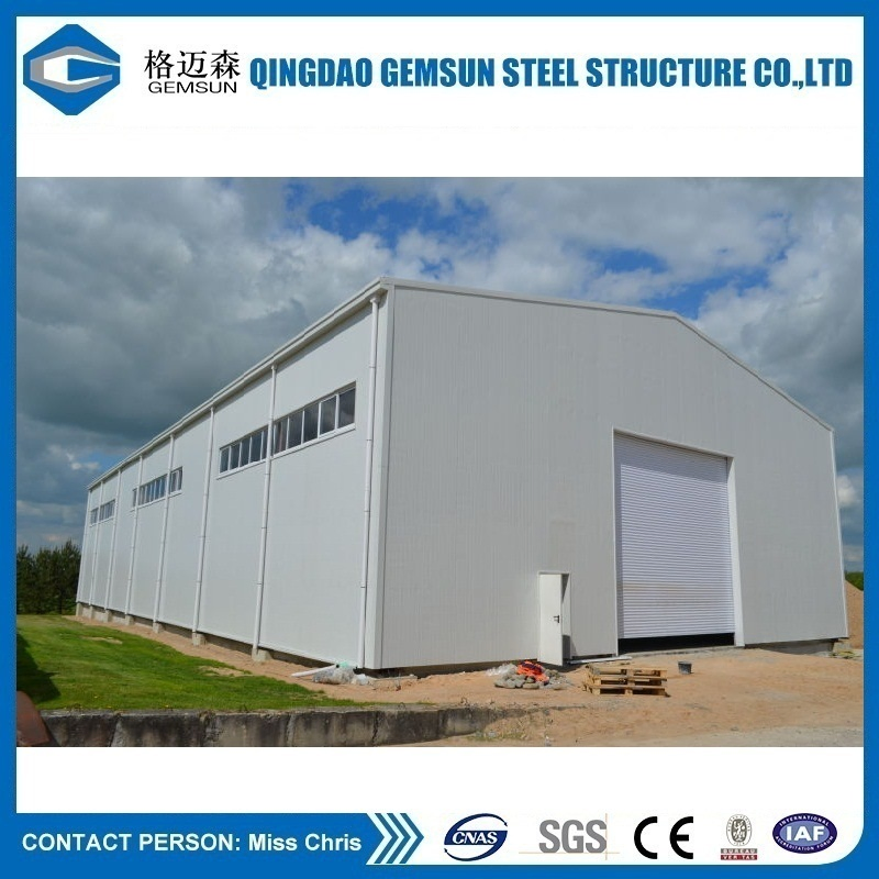 Steel Warehouse Building Prefabricated for Fulfillment Center Depot Industrial Use