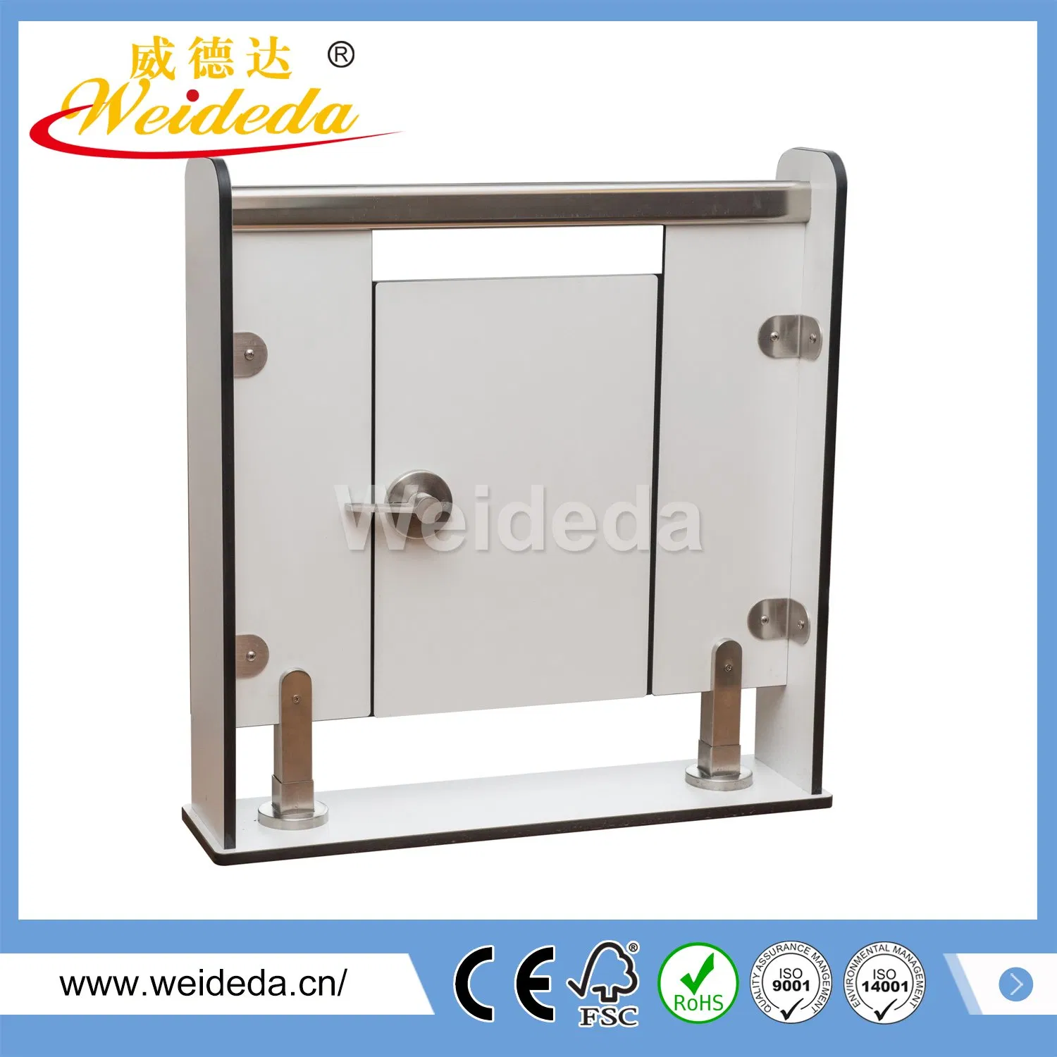 12mm Compact Laminate Toilet Door Panel
