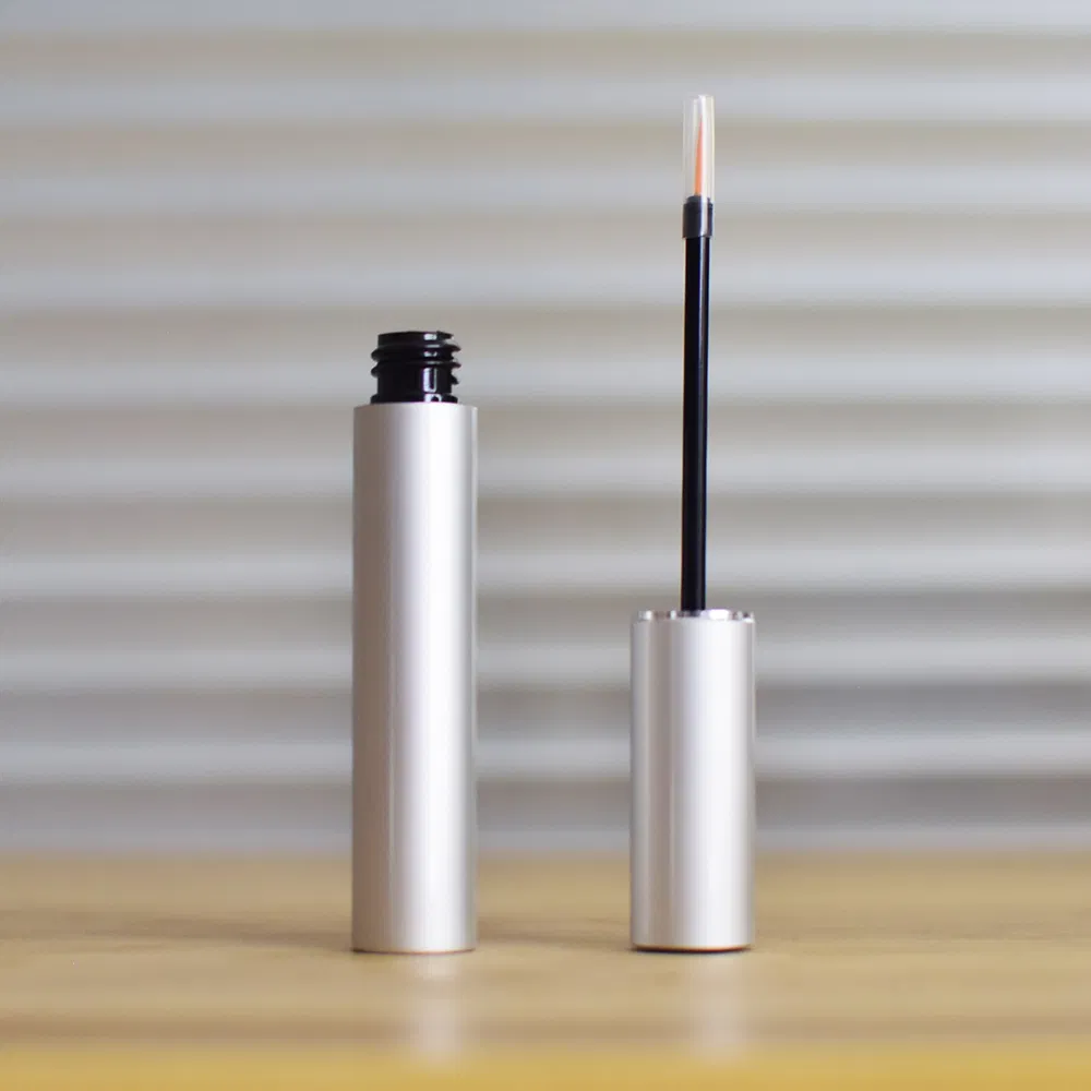 Waterproof Blue Color Plastic Bottle Mascara Empty Tube Container with Slim Brush