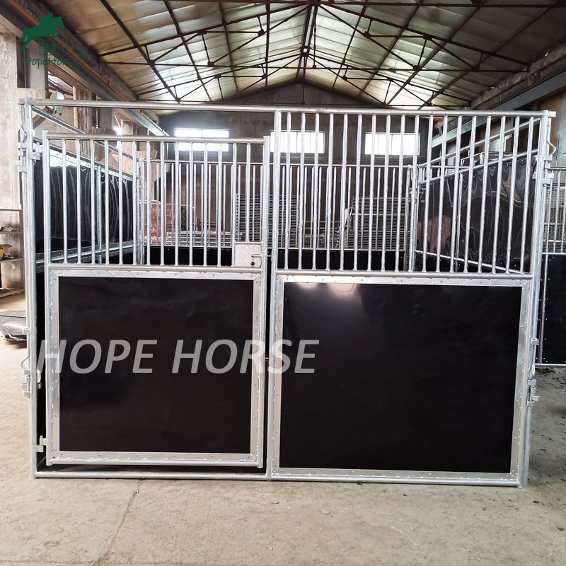Temporary Horse Stable Horse House Horse Box with Roofing 3X2.2m