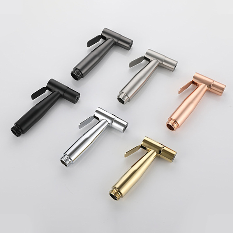 Satinless Steel SUS 304 Black Shower Douche Shattaf Bidet Spray Douche