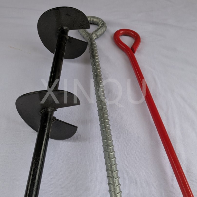Powder Coated Stakes Steel Earth Ground Anchor Manufacturers