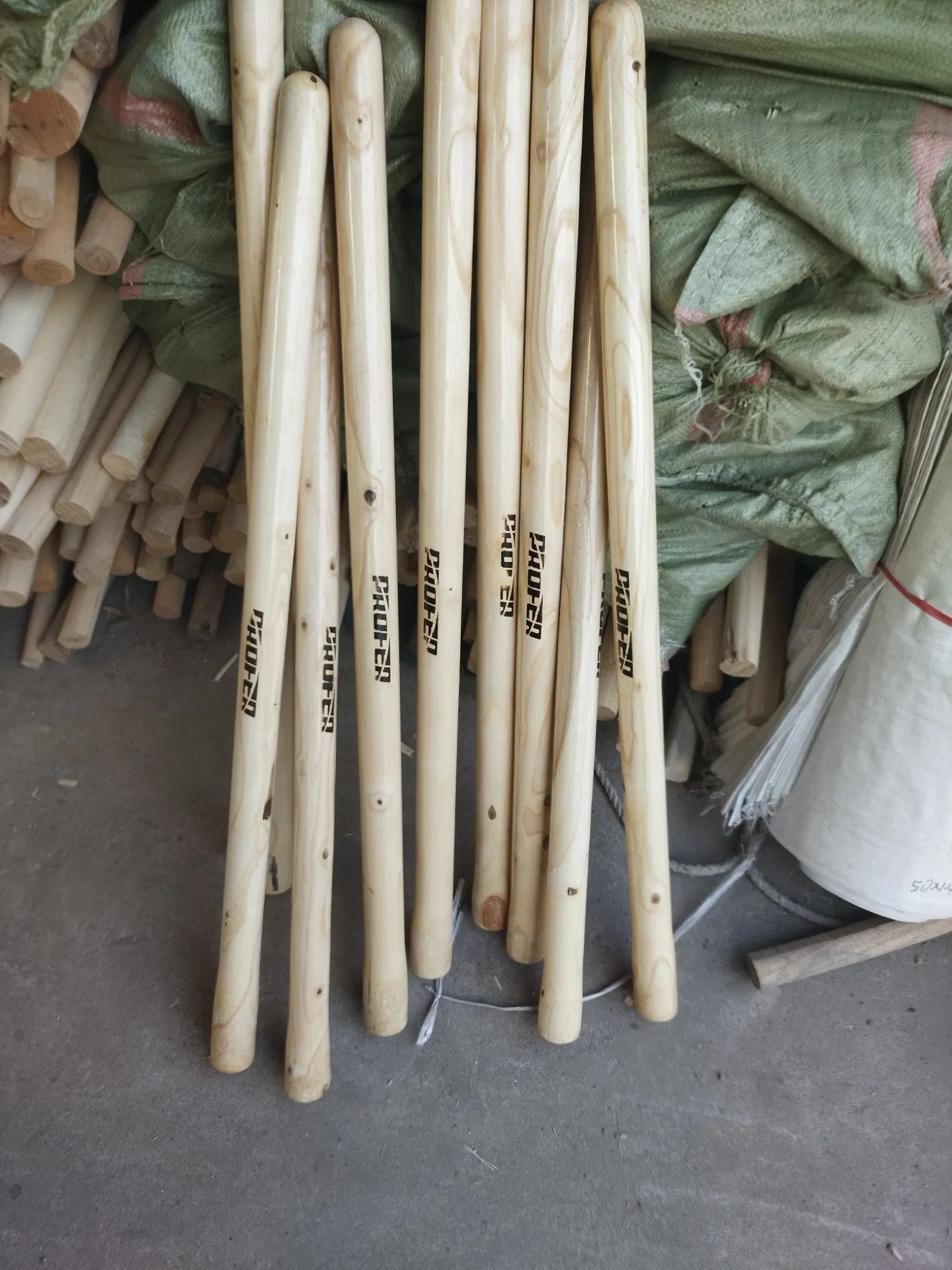 3" Natural Wooden Wood Handle for Hoe/Changkol