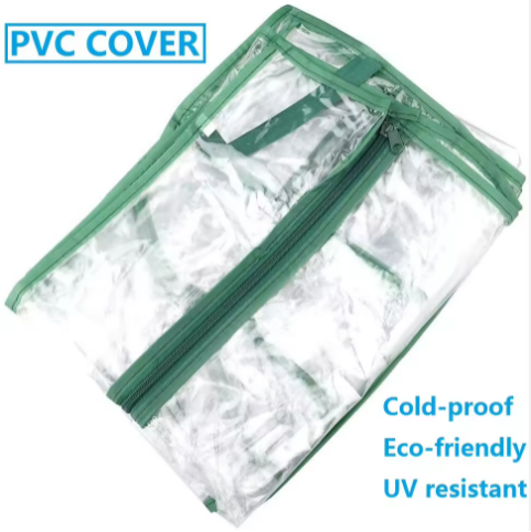 Теплица портативная 3 уровня 12 полок металлическая рама