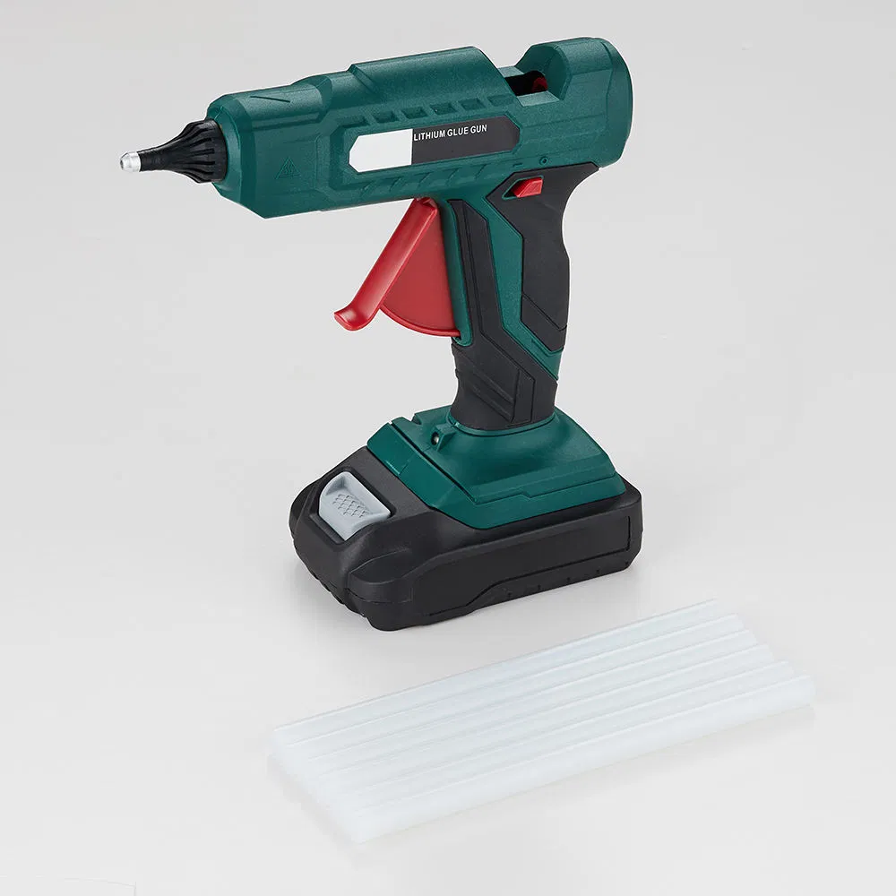 Handheld 20V Silicone Lithium Battery Powered Cordless Heat Glue Gun