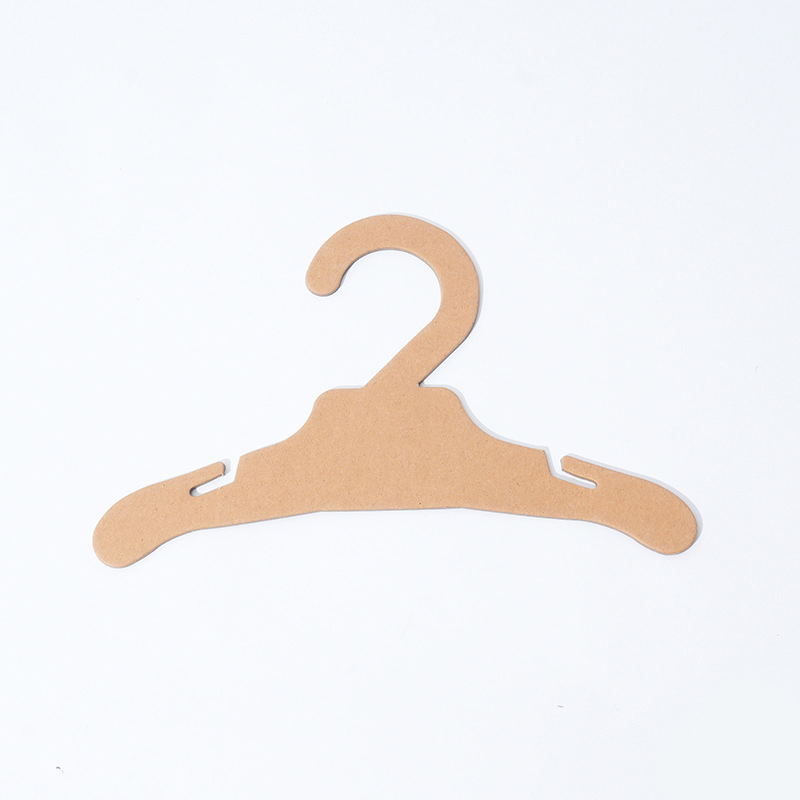 Paper Hanger Adult Model Environmentally Friendly Recyclable Plus Cardboard Hanger Kraft Paper Color Hanger Paper