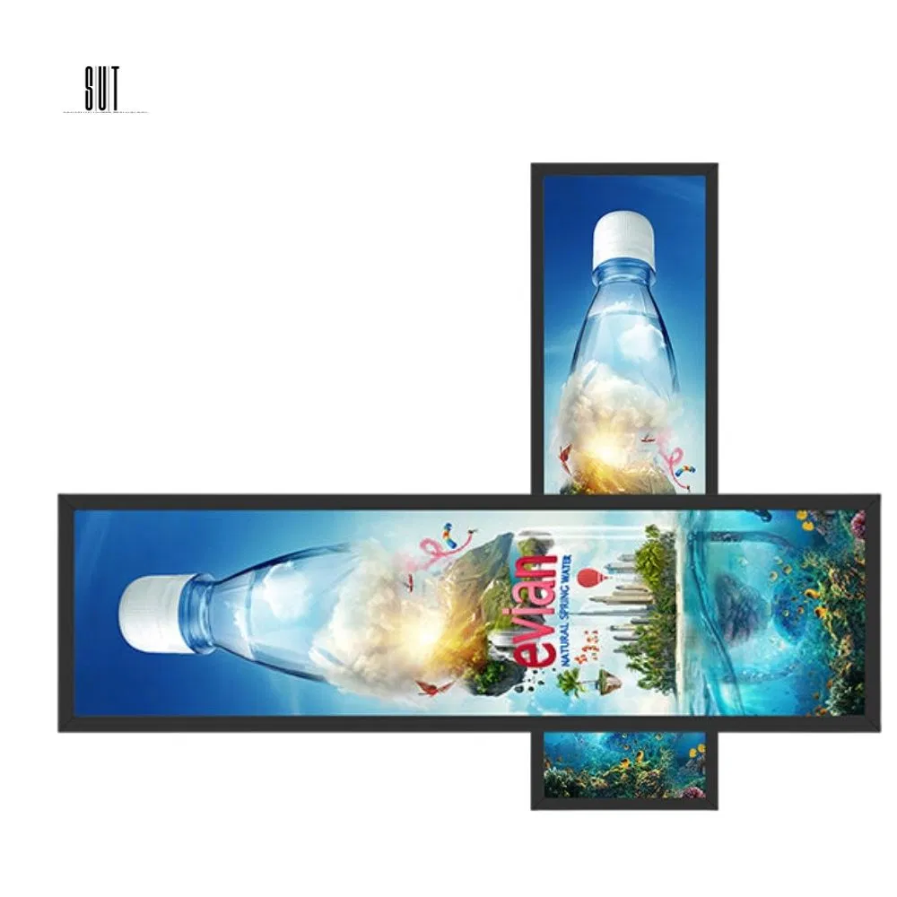 Wide Stretched Digital Signage: 27 Inch High-Quality Indoor Display