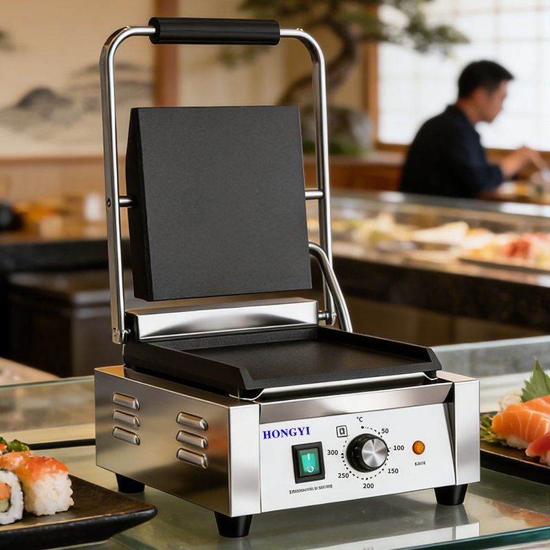 Steak Plate Furnace Stainless Steel Grill for Bar & Pub