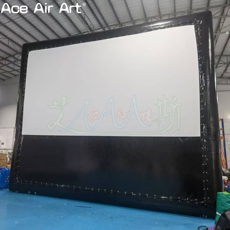 Standing Inflatable Projector Screen for Outdoor Film Party Event Commercial Use