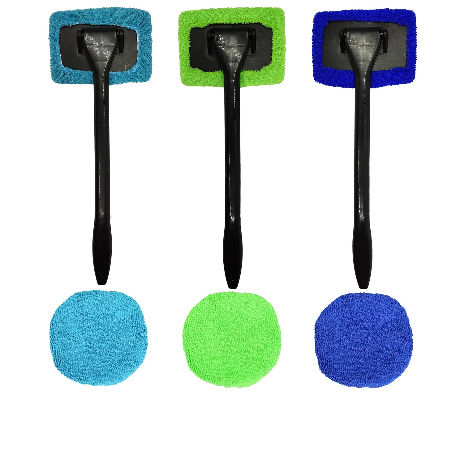 Щетка для мойки окон автомобиля с телескопической ручкой