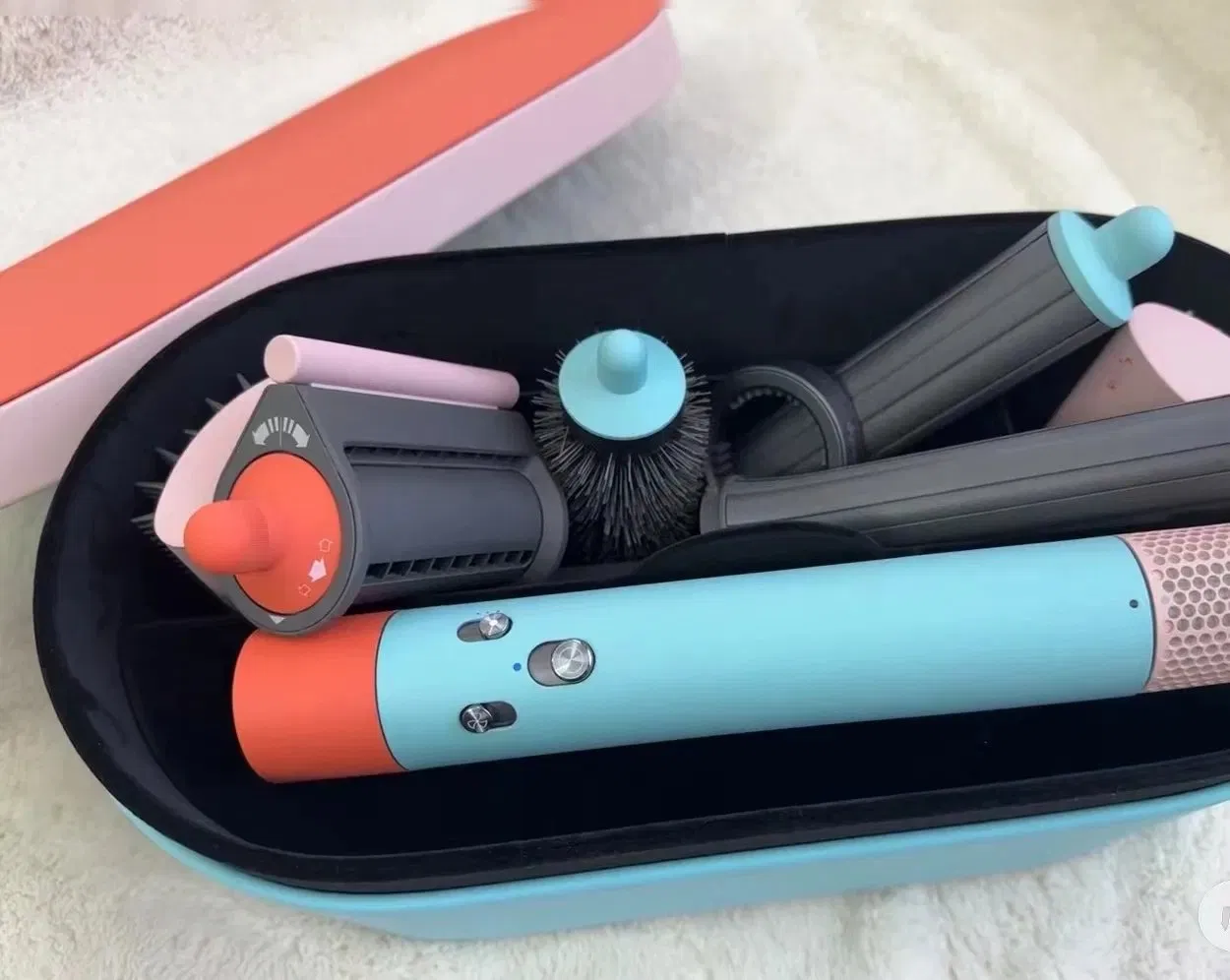 Effortless Long Hair Styling with Airwraaaap Curler: Vince Blue and Rose