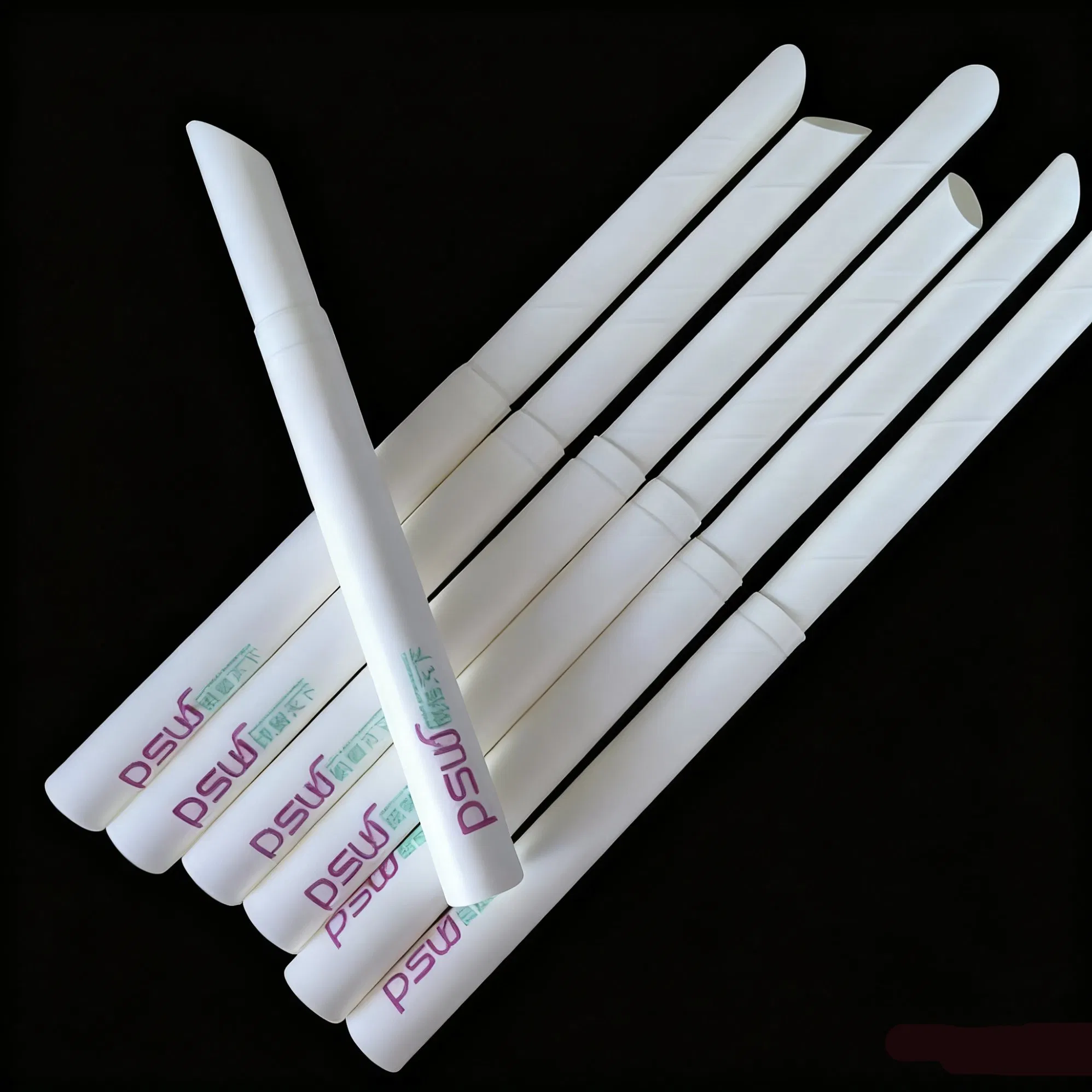 Telescopic Paper 9 Inch Tall for Bubble Tea Recyclable Paper Straws