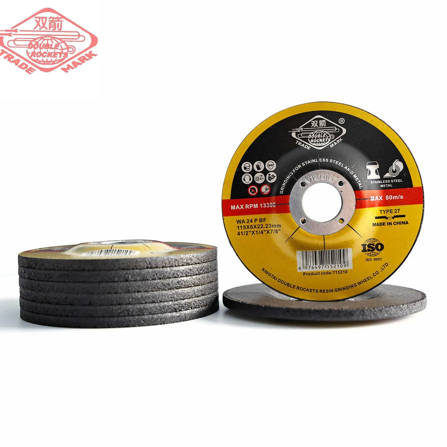 Шлифовальный круг 115 мм для металла, 4.5 дюйма