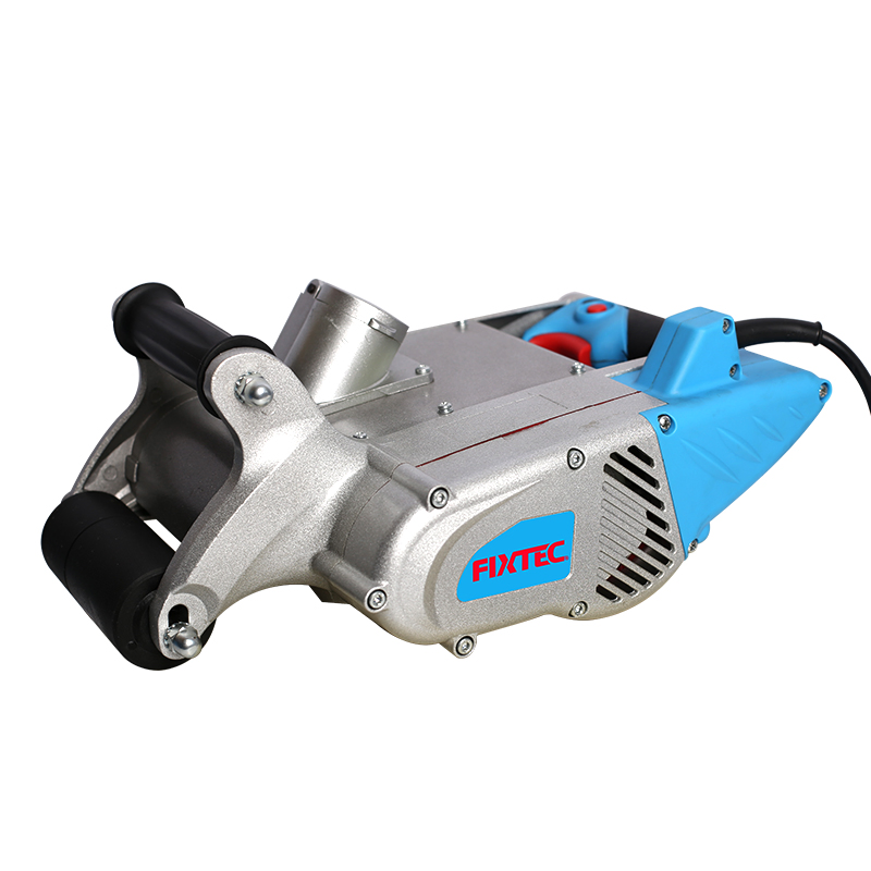 Fixtec High Power Concrete Wall Cutting Tool Portable 1100W Electric Wall Grooving Machine