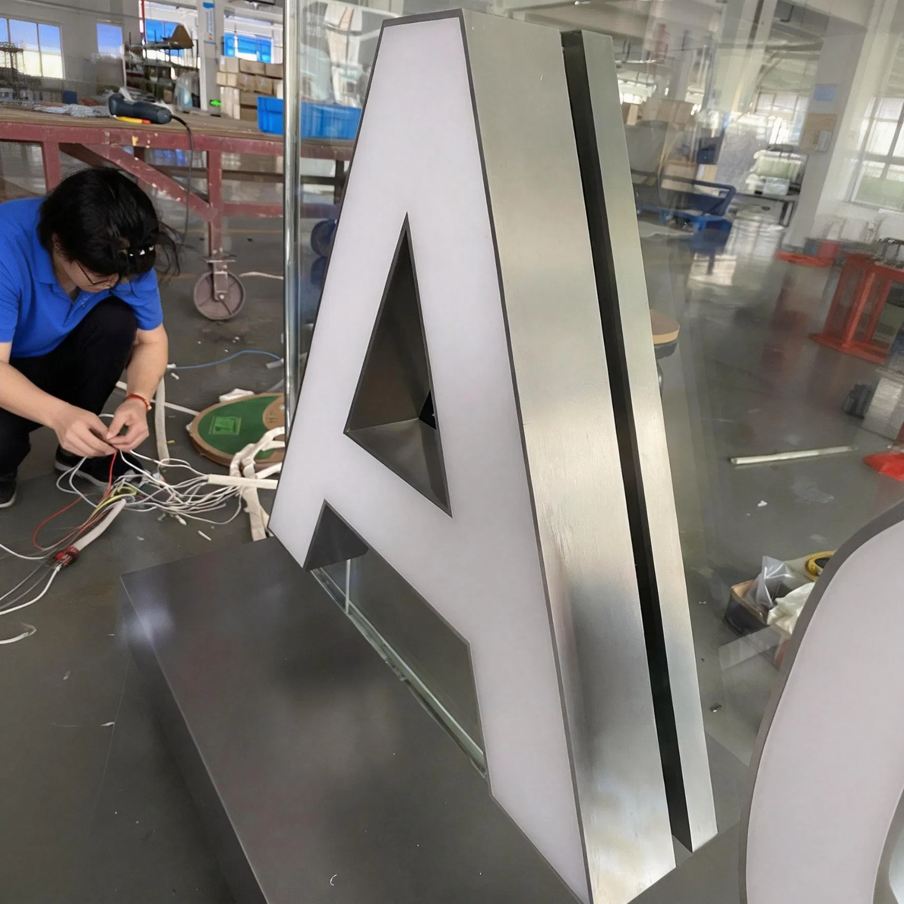 Standing Waterproof Custom Marquee Letter Signs for Brand Advertising