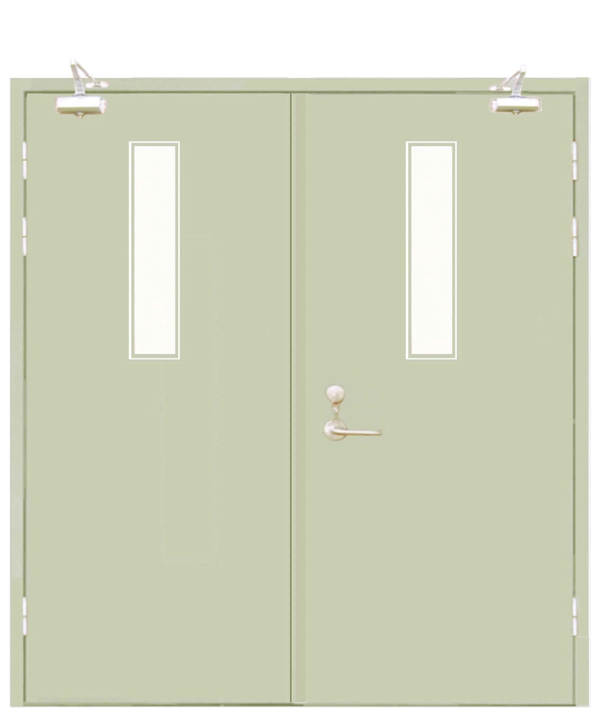Ultimate Security Stainless Steel Fire Door - Heavy Duty Design