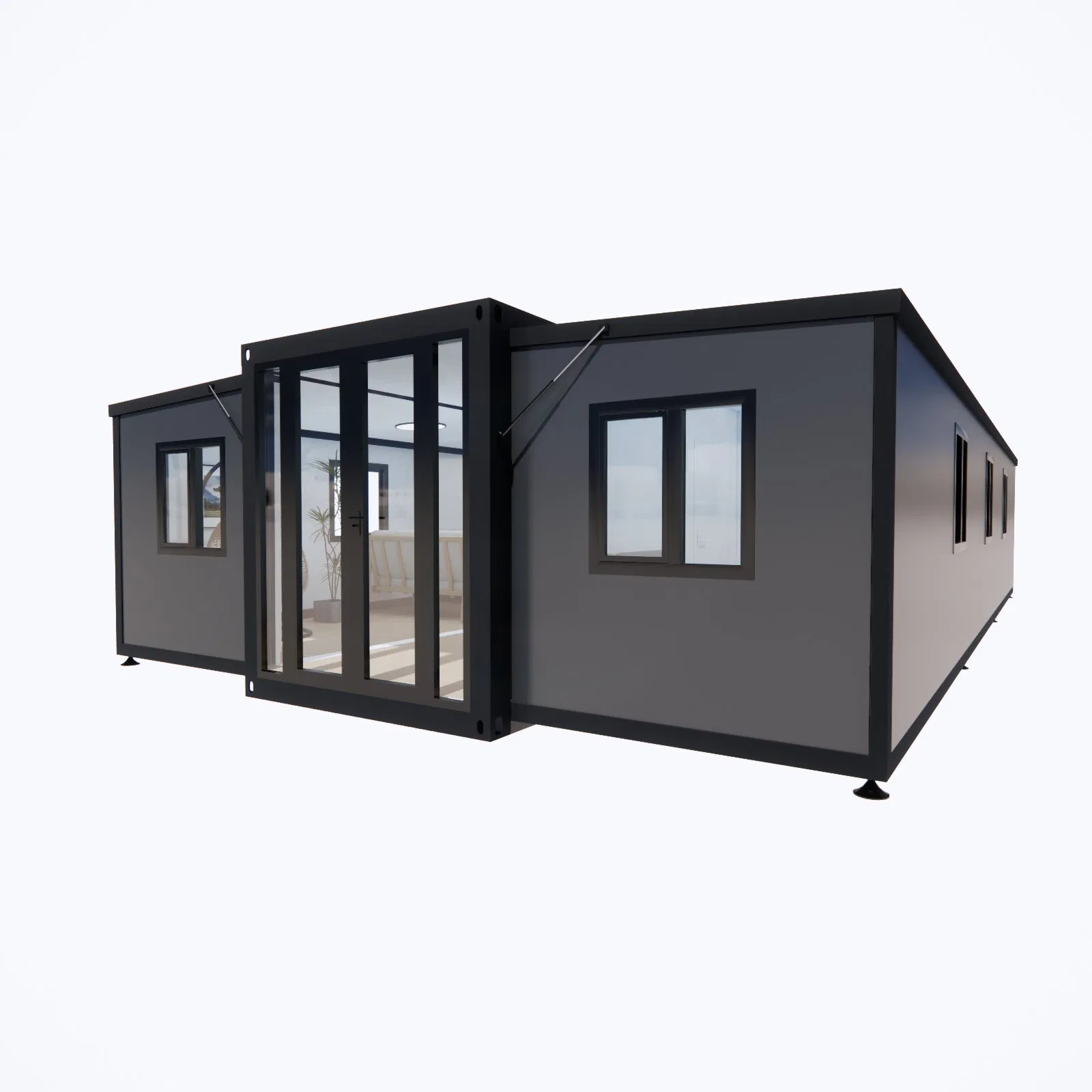 Prefab Houses Bedrooms Bathroom Prefab Hotel Folding Container Homes for Sale Expandable